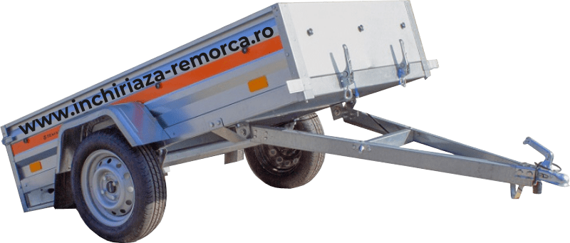 Remorca transport ATV basculabila